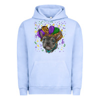 Pigment Grape Ice mardi gras french bulldog Urban Hoodie - RanaPortraitStore