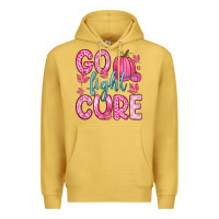 Antique Gold go fight cure Premium Hoodie - Zillion Design Studio