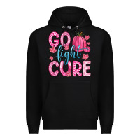 Black go fight cure Premium Hoodie - Zillion Design Studio