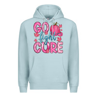 Blue Mist go fight cure Premium Hoodie - Zillion Design Studio