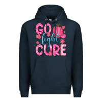 Navy go fight cure Premium Hoodie - Zillion Design Studio
