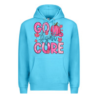 Ocean Blue go fight cure Premium Hoodie - Zillion Design Studio