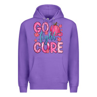 Purple go fight cure Premium Hoodie - Zillion Design Studio