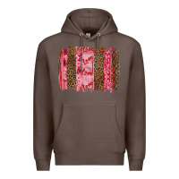 Coffee valentine's day love brushstrokes Premium Hoodie - RanaPortraitStore
