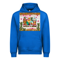 Cobalt Cafecito y chisme coffee cups Urban Hoodie - Zillion Design Studio