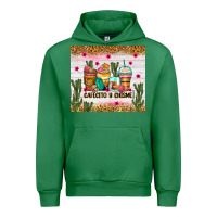 Emerald Cafecito y chisme coffee cups Urban Hoodie - Zillion Design Studio