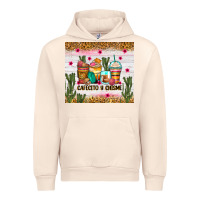 Sandshell Cafecito y chisme coffee cups Urban Hoodie - Zillion Design Studio