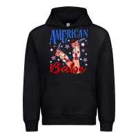Black American babe 4th july Urban Hoodie - texasbilliewilder