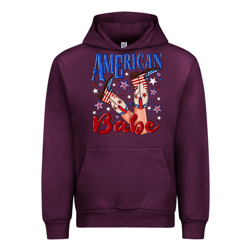 American Babe 4th July Urban Hoodie by texasbilliewilder | Teevron