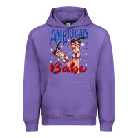 Tulip American babe 4th july Urban Hoodie - texasbilliewilder