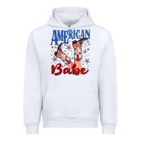 White American babe 4th july Urban Hoodie - texasbilliewilder