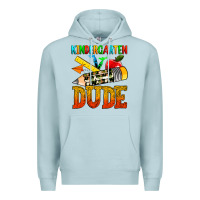 Blue Mist kindergarten dude Premium Hoodie - texasbilliewilder