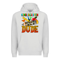 Dove Grey kindergarten dude Premium Hoodie - texasbilliewilder