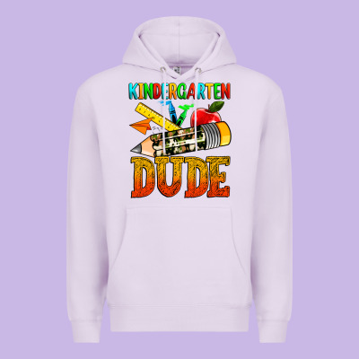 Kindergarten Dude Premium Hoodie Designed By Texasbilliewilder