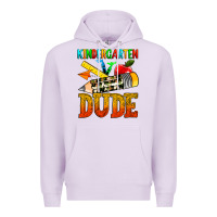 Lilac kindergarten dude Premium Hoodie - texasbilliewilder