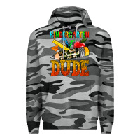 Slate Camo kindergarten dude Premium Hoodie - texasbilliewilder