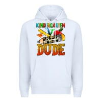 White kindergarten dude Premium Hoodie - texasbilliewilder