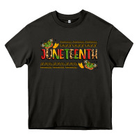 Asphalt colorful juneteenth celebration art Heavy Core Tee - LillyAllenDesigns