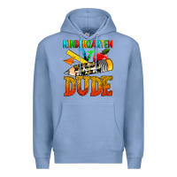 Colony Blue kindergarten dude Premium Hoodie - texasbilliewilder