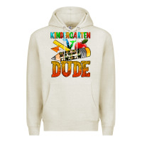 Oatmeal Heather kindergarten dude Premium Hoodie - texasbilliewilder