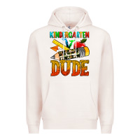 Pale Pink kindergarten dude Premium Hoodie - texasbilliewilder