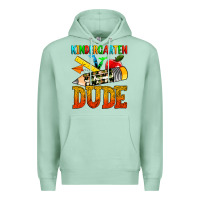 Seafoam kindergarten dude Premium Hoodie - texasbilliewilder