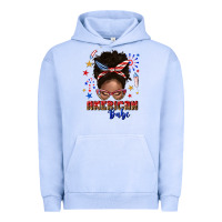 Pigment Grape Ice American babe afro messy bun Urban Hoodie - texasbilliewilder
