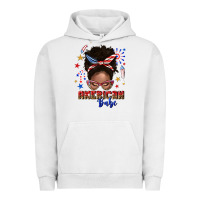 Pigment Lunar Rock American babe afro messy bun Urban Hoodie - texasbilliewilder