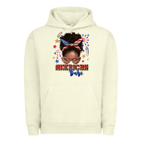 Pigment Pistachio American babe afro messy bun Urban Hoodie - texasbilliewilder