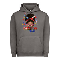 Pigment Tornado American babe afro messy bun Urban Hoodie - texasbilliewilder