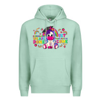 Seafoam kindergarten we are done 1st here we come with unicorn Premium Hoodie - texasbilliewilder