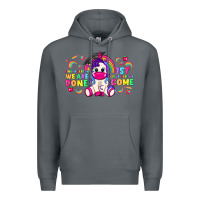 Rock kindergarten we are done 1st here we come with unicorn Premium Hoodie - texasbilliewilder