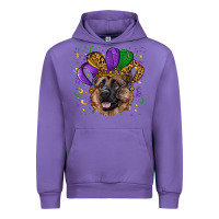 Tulip mardi gras hat german shepherd Urban Hoodie - RanaPortraitStore