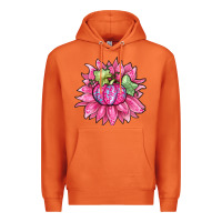 Carrot sunflower pumpkin breast cancer Premium Hoodie - Zillion Design Studio