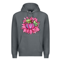 Rock sunflower pumpkin breast cancer Premium Hoodie - Zillion Design Studio