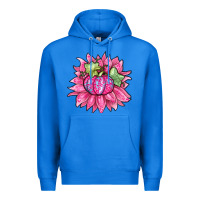 True Royal sunflower pumpkin breast cancer Premium Hoodie - Zillion Design Studio