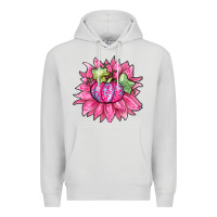 Dove Grey sunflower pumpkin breast cancer Premium Hoodie - Zillion Design Studio