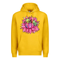 Lemon sunflower pumpkin breast cancer Premium Hoodie - Zillion Design Studio