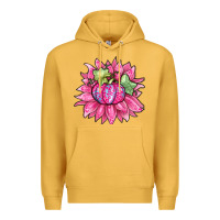Mustard sunflower pumpkin breast cancer Premium Hoodie - Zillion Design Studio