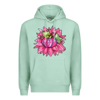 Seafoam sunflower pumpkin breast cancer Premium Hoodie - Zillion Design Studio