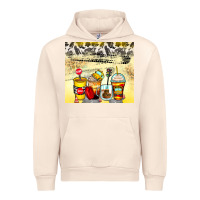 Sandshell bus driver coffee cups Urban Hoodie - Zillion Design Studio