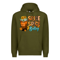 Army Green spice spice baby Premium Hoodie - Zillion Design Studio