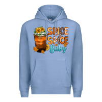 Colony Blue spice spice baby Premium Hoodie - Zillion Design Studio