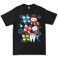 Black ho ho ho teeth Premium Tee - CowhideDigitalArt
