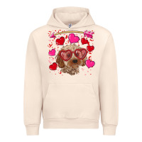 Sandshell valentine's day cockapoo Urban Hoodie - RanaPortraitStore