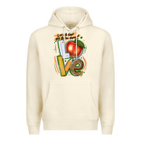 Sandshell let all that you do be done in love Premium Hoodie - texasbilliewilder