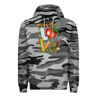 Slate Camo let all that you do be done in love Premium Hoodie - texasbilliewilder