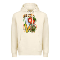 Tofu let all that you do be done in love Premium Hoodie - texasbilliewilder