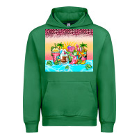 Emerald beach summer coffee cups Urban Hoodie - Zillion Design Studio