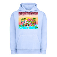 Pigment Grape Ice beach summer coffee cups Urban Hoodie - Zillion Design Studio